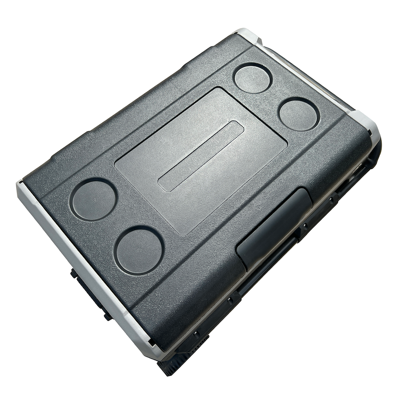 Réfrigérateur et congélateur portatifs pour VR de 1,9 pi³, 12 V – Double zone, refroidissement turbo, compatible avec la navigation