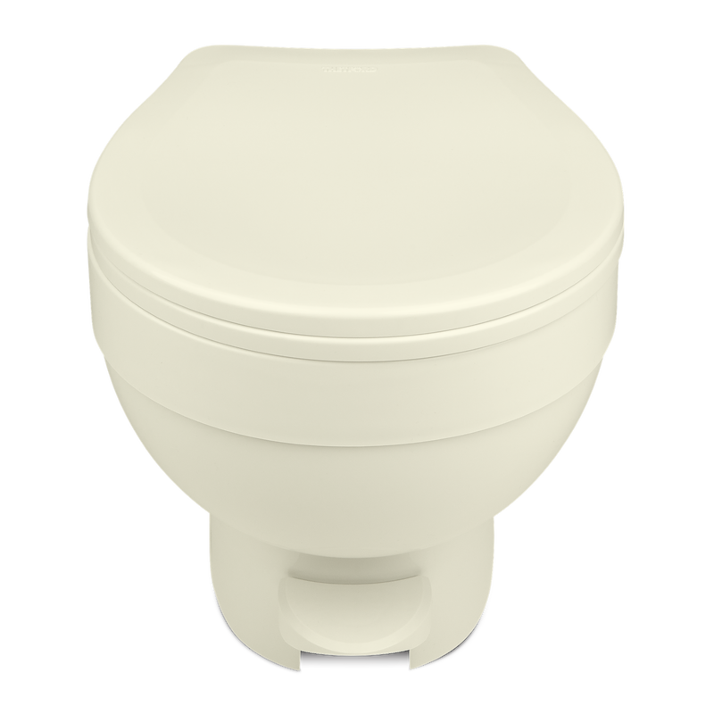 Thetford Aqua-Magic VI Low Profile RV Toilet – Pedal Flush, Parchment 31834 - Used RV Parts