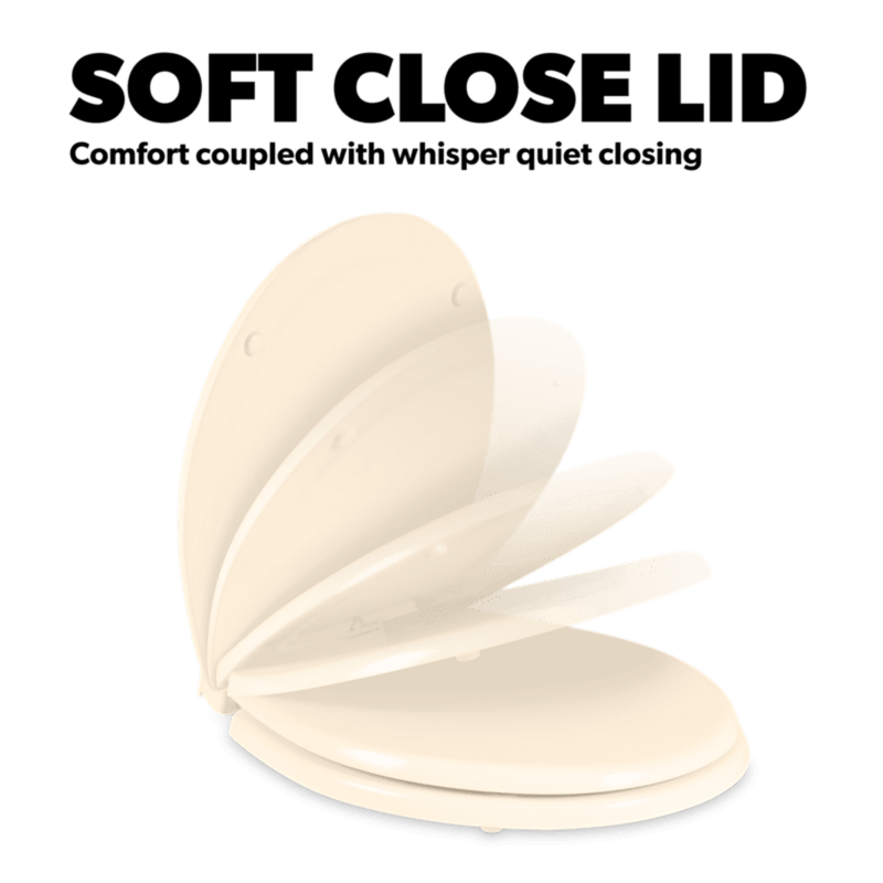 Dometic 310 Series RV Toilet – Bone, 18" Height, Pedal Flush - 302310083 - Used RV Parts