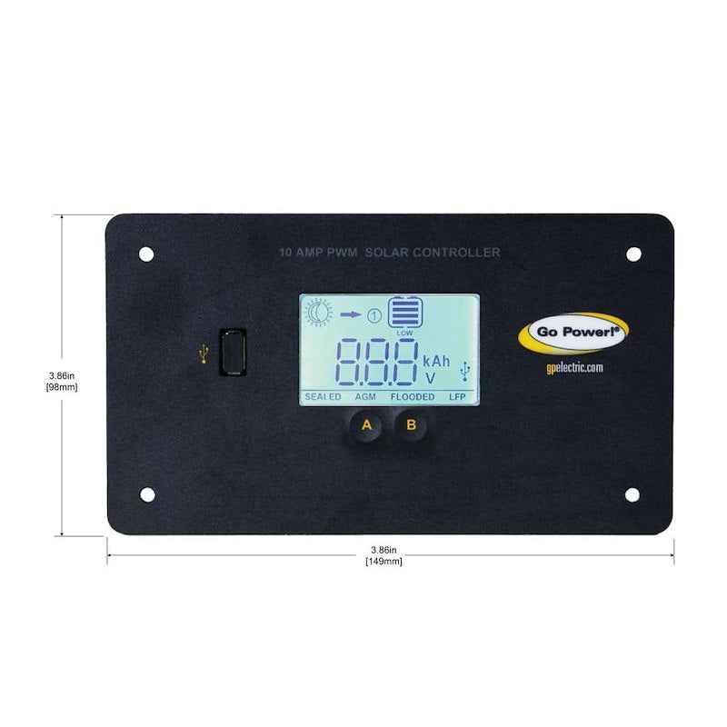 80 Watt Solar Kit GP-ECO-80 – Monocrystalline Panel with PWM Controller