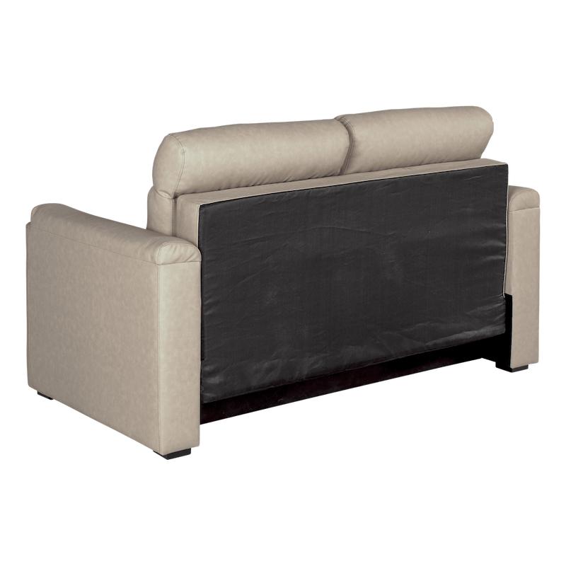 Canapé 3 places pliable pour camping-car de 72 po – Beige Altoona – avec rangement intégré