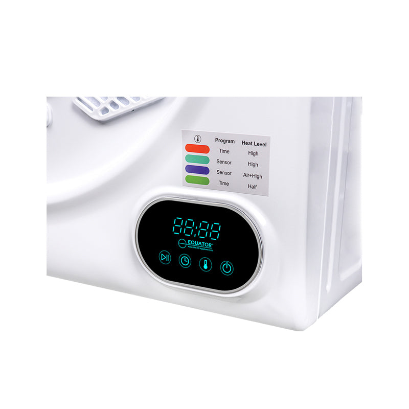 3.5 Cu. Ft. Compact Short RV Dryer – White, Vented, Stackable, Sensor Dry, 21-852W