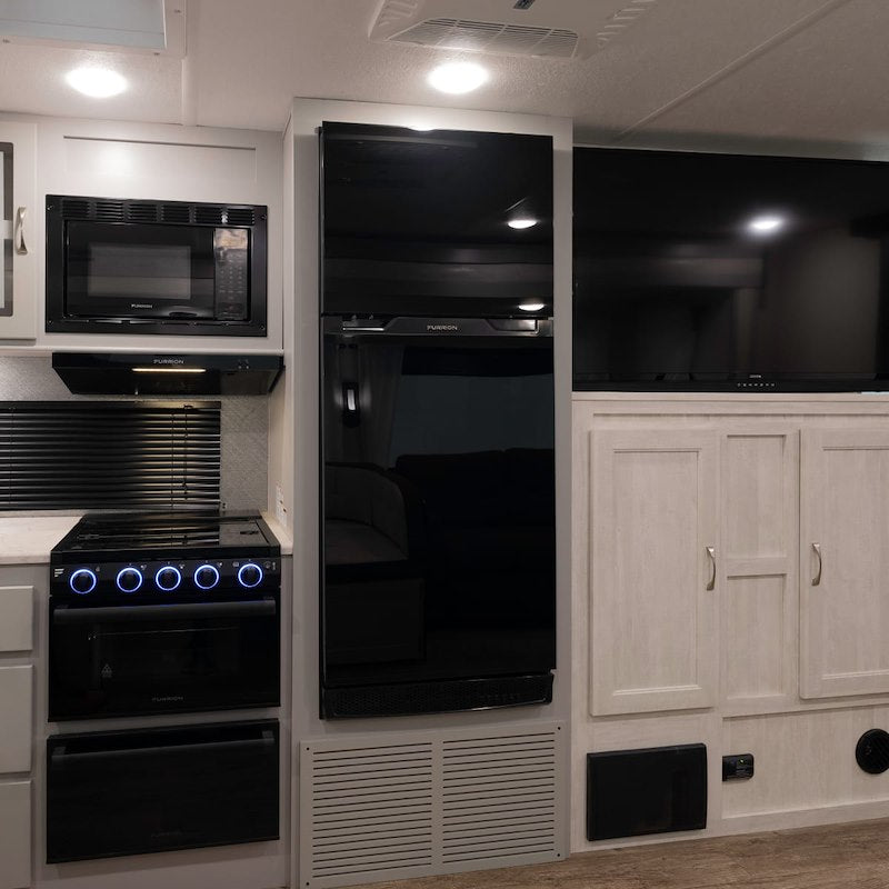 Furrion Arctic™ 8 Cu. Ft. 12V RV Refrigerator – Left Hinge, Built-In, High-Efficiency