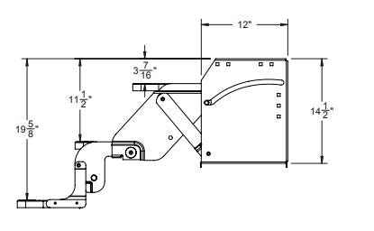 Triple Manual RV Entry Steps – 24" Width SMFP-3100