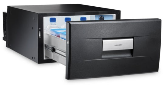 Dometic 12V/24V DC 1-Cubic Foot Single Compartment Drawer Refrigerator