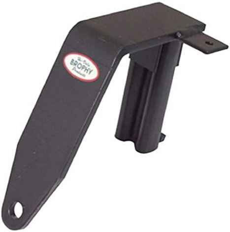 Stake Pocket Camper Tie Downs – Black Powder-Coated Steel - TDSF