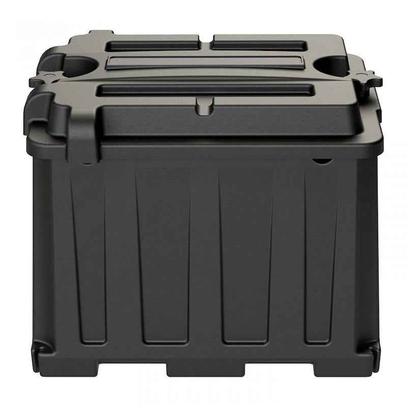 Dual 6 Volt Battery Box Full Flow Vented Polyethylene – NOCO HM426
