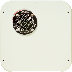 Porte d'accès pour chauffe-eau Suburban RV – Blanc polaire pour modèles de 6 gallons | Acier boulonné