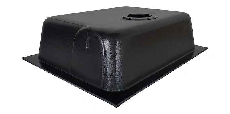 8 Gallon Waste Holding Tank 00436 – 22-1/2" L x 18-1/2" W x 6" H
