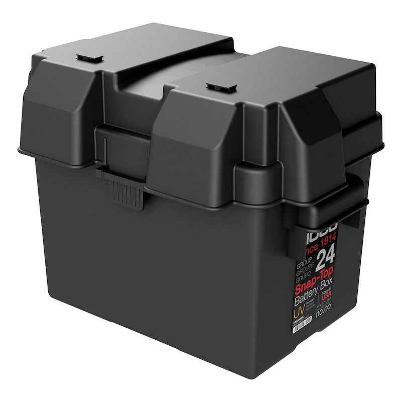 Group 24 Snap-Top Battery Box Vented – NOCO BG24 (HM300BKS)