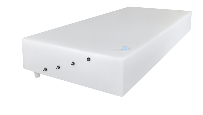 38 Gallon Jayco Roto-Molded Fresh Water Tank - White, Impact Resistant