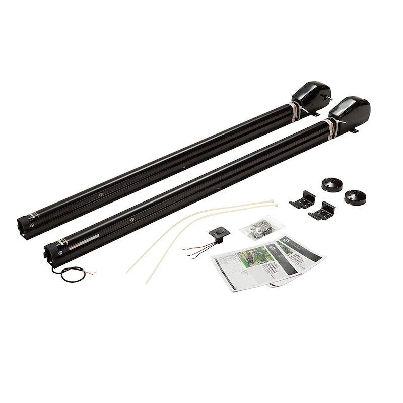Solera 69" Electric Awning Arm Set – Adjustable Pitch | Black | 12V