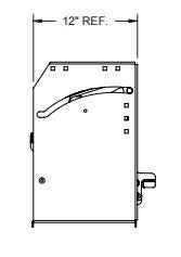 Four Manual RV Entry Steps – 24" Width, 8" Rise SMFP-4400