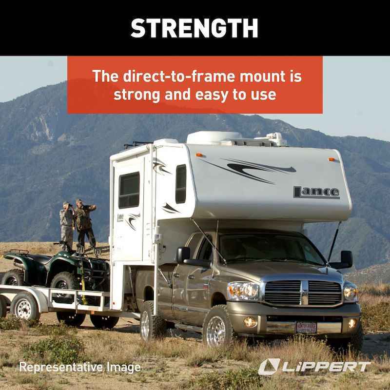 Camper Tie Down – Happijac FT-UT9 Frame Mount System Part 182910