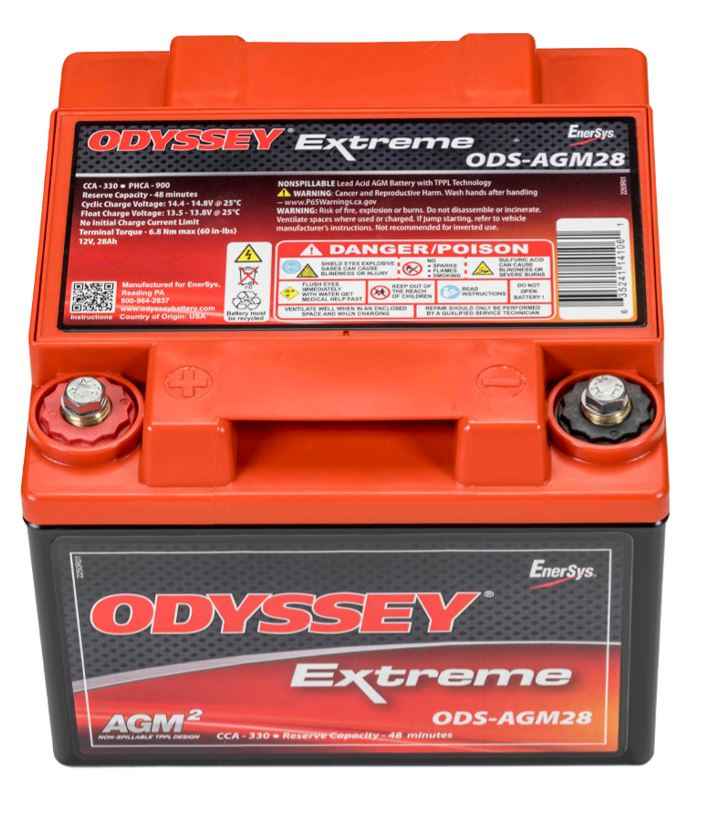 AGM Powersports Battery Odyssey Group 28 28Ah 330CCA ODS-AGM28