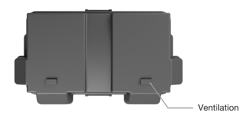 Group 27 Snap-Top Battery Box With Strap Vented – NOCO HM327BK