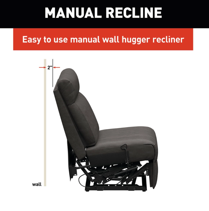 Thomas Payne Center Armless Recliner – McCoy – 2024044110