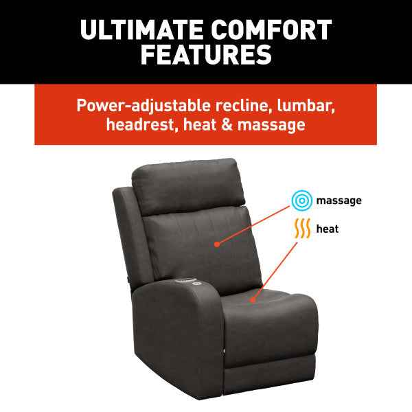 Thomas Payne Seismic Theater Right-Hand Recliner – McCoy – 2024044200