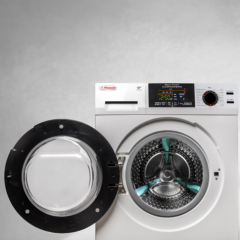 18 lb Washer Dryer Combo – Convertible Vent/Condense, 110V