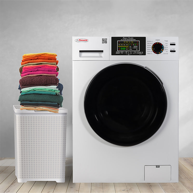 18 lb Washer Dryer Combo – Convertible Vent/Condense, 110V