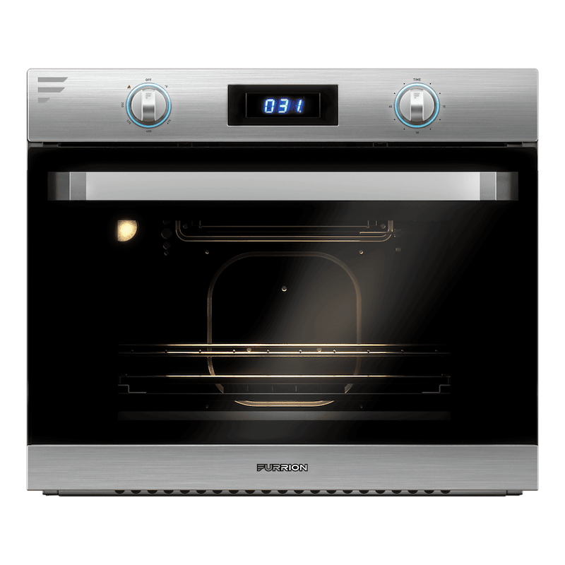 Furrion Stainless Steel RV Gas Oven with LED Display and Electronic Ignition