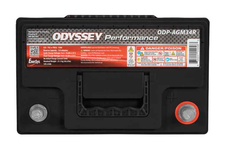 AGM Automotive Battery Odyssey Group 34R 65Ah 792CCA ODP-AGM34R