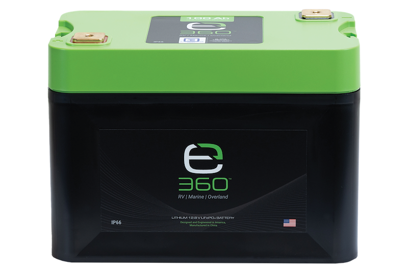 RV Marine Lithium Battery Expion360 Group 27 100Ah 12.8V EX-G27-100C