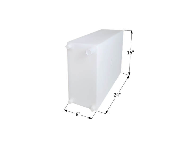 12 Gallon Fresh Water Tank 12730 – 24" W x 8" L x 16" H ICON