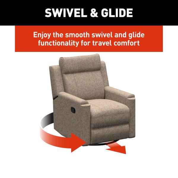 Thomas Payne Swivel Glider RV Recliner – Dellmead Beige 2024044211