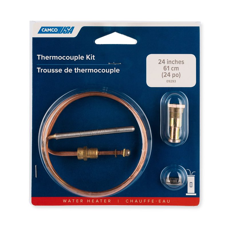 24-Inch Universal Thermocouple - 09293 – For RV Water Heaters and Furnaces