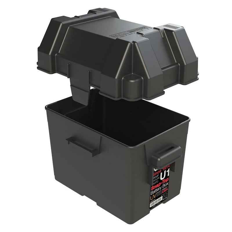 Group U1 Snap-Top Battery Box Vented – NOCO BGU1 (HM082BKS)
