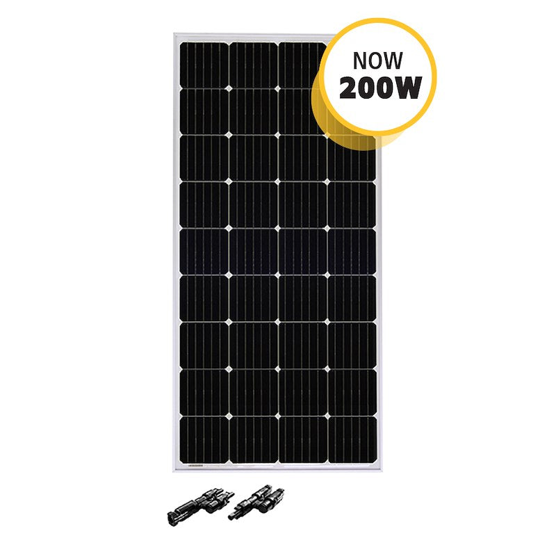Go Power 200 Watt Expansion Solar Panel Kit – Monocrystalline - OVERLANDER-E - Used RV Parts