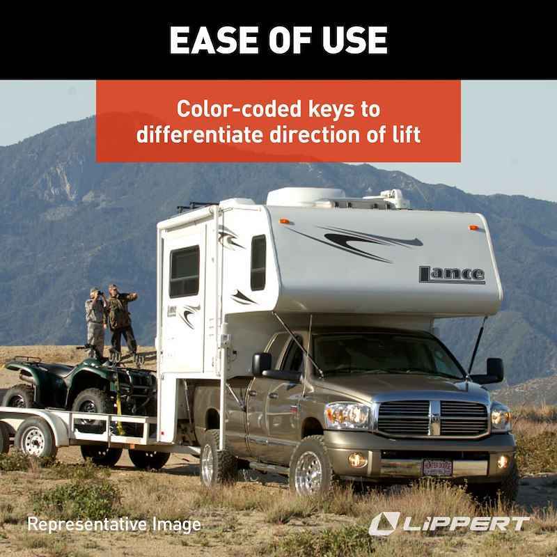 Happijac Camper Jack Remote Control Unit – Wireless 25 Amp - 723915