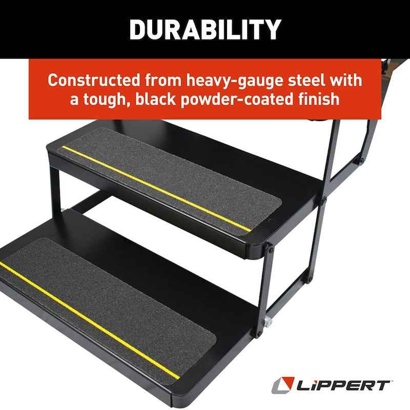 Lippert Kwikee Series 25 Triple Electric RV Entry Step – Part # 3658373