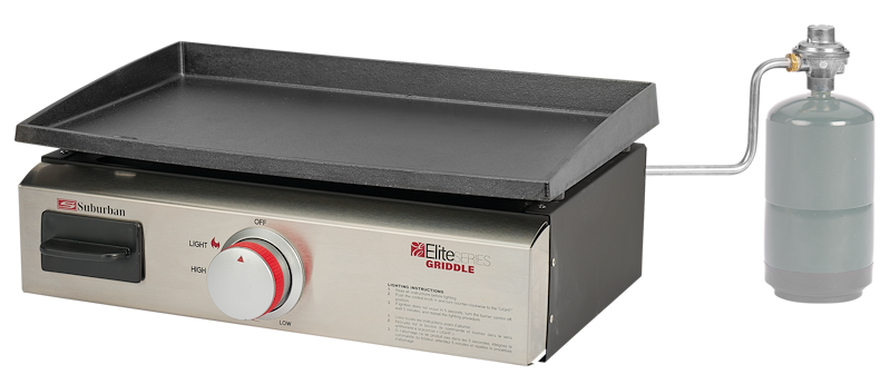 Invision Portable Outdoor Griddle 11,000 BTU – Cast Iron 3061A