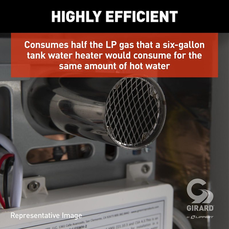 Girard 42,000 BTU LP Propane Tankless Hot Water Heater