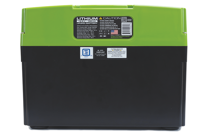 RV Marine Lithium Battery Expion 360 VPR 4EVER Classic 360Ah 12.8V EX-360XDP-C