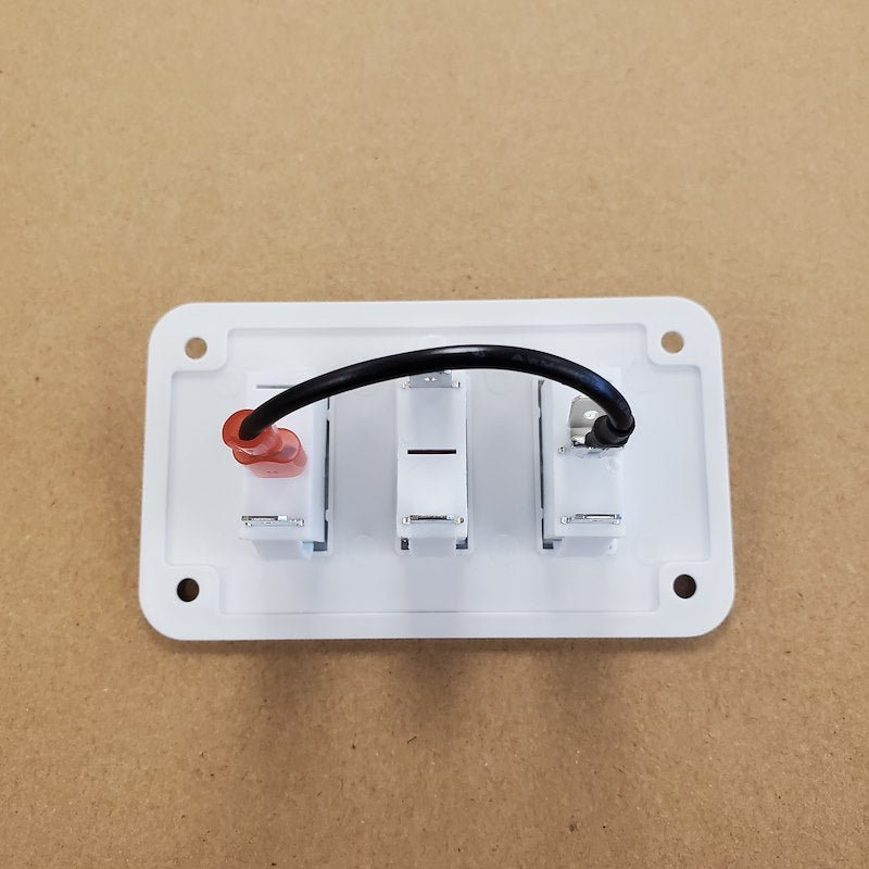 GE Water Heater Power Switch PMCSRS – For Dual Fuel Toggle Control, White - Used RV Parts