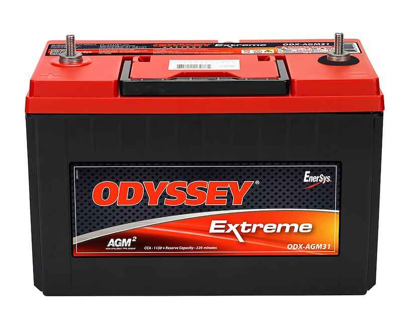 Odyssey AGM Starting Battery ODX-AGM31 Group 31 12V 1150 CCA