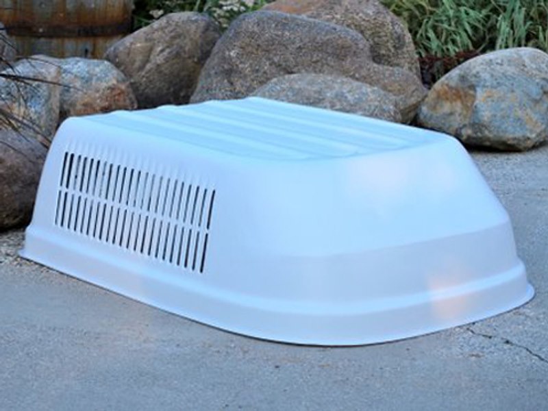 Air Conditioner Shroud for Coleman-Mach 4700 / 8000 Series – Polar White