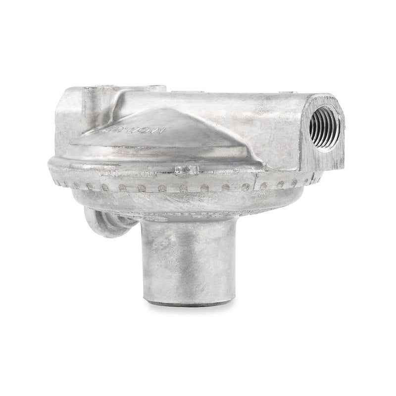Camco 59013 Single-Stage RV Propane Regulator – 200,000 BTU, Horizontal Mount