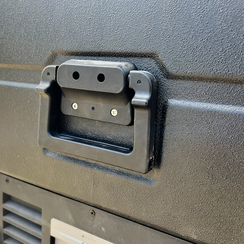 Réfrigérateur et congélateur portatifs pour VR de 1,9 pi³, 12 V – Double zone, refroidissement turbo, compatible avec la navigation