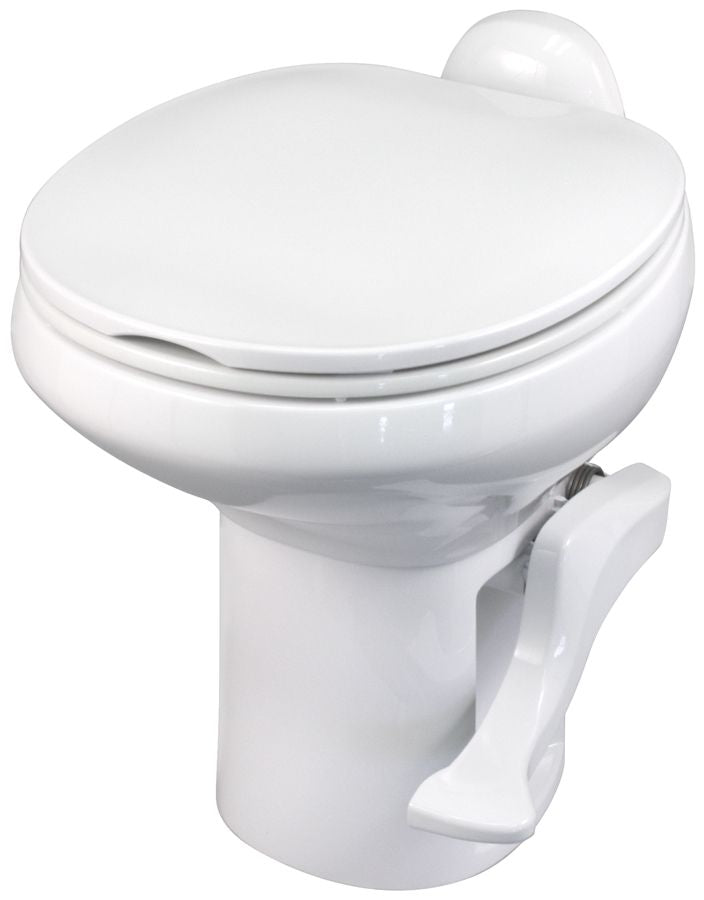 Thetford Aqua-Magic Style II High Profile RV Toilet – Pedal Flush, White 42058 - Used RV Parts