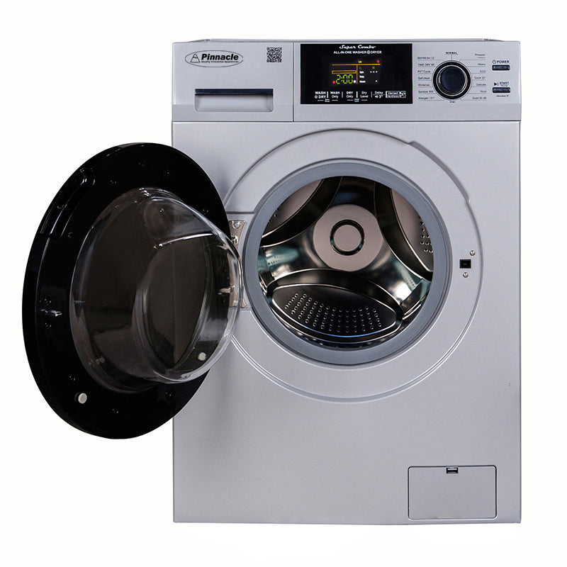 Ensemble laveuse-sécheuse argenté de 15 lb – Ventilation/condensation, 110 V 22-4600 LS