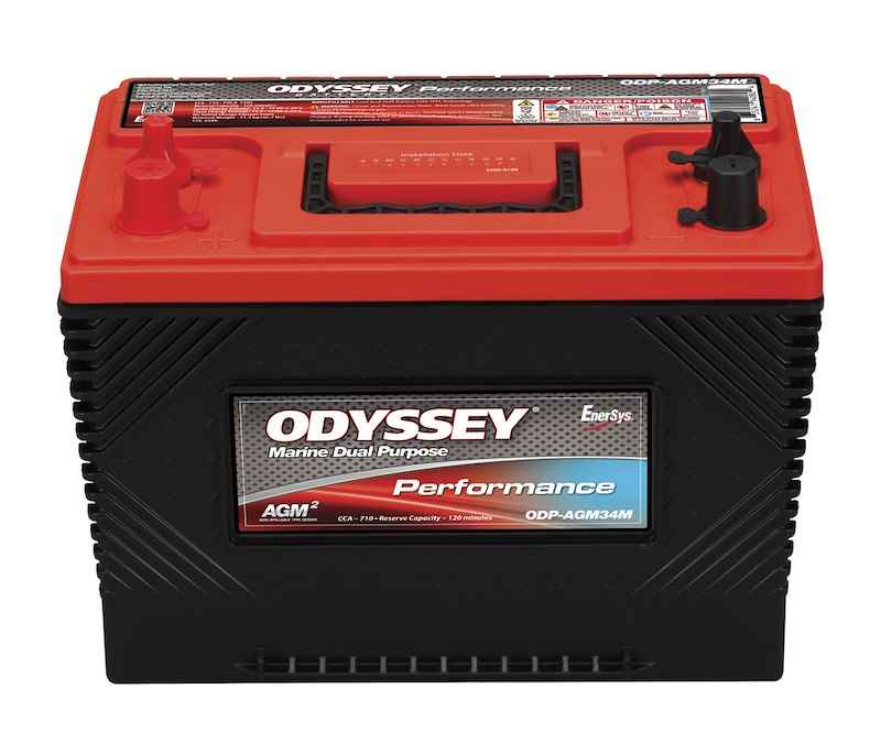 Marine AGM Battery Odyssey Group 34 60Ah 710CCA ODP-AGM34M