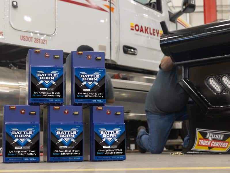 12V GC2 Lithium Deep Cycle RV Battery 100Ah Smart LiFePO4 – Battle Born BBGC2I