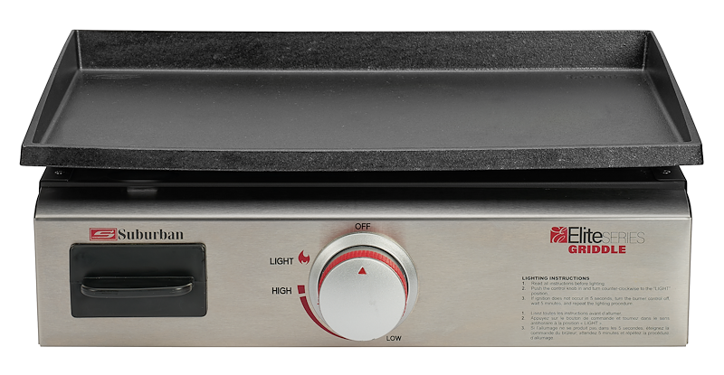 Invision Portable Outdoor Griddle 11,000 BTU – Cast Iron 3061A