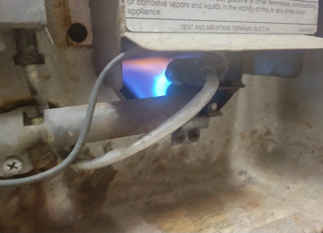 RV Propane only Hot Water Heater