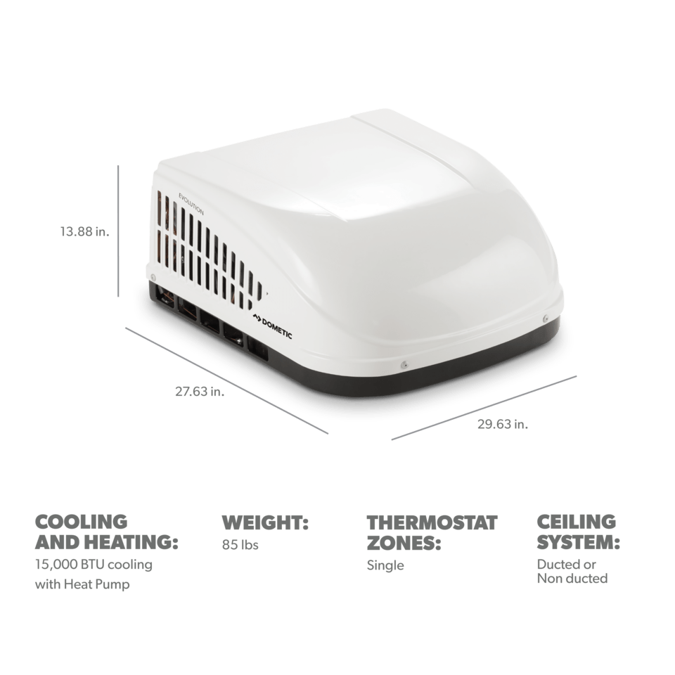 Dometic Brisk II 15,000 BTU Rooftop Air Conditioner